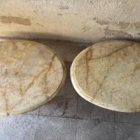 جلو مبلی برنز اصل  با رویه سنگی تاج دوطرفه|مبلمان خانگی و میز عسلی|ارومیه, |دیوار