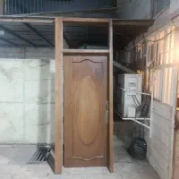 درب ورودی چوبی