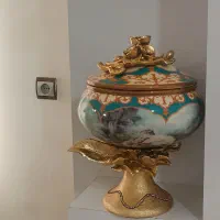 چهار عدد ظرف دکوری سایز بزرگ با طرح خاص