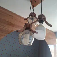 لوستر چوب روس|لوستر و چراغ آویز|اراک, |دیوار