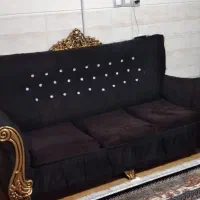 مبل 7نفره بامیزوسطوعسلی تمیز بدون پارگی شکسته ای|مبلمان خانگی و میز عسلی|قرچک, باقرآباد|دیوار
