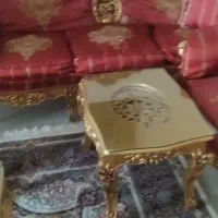 مبلمان استیل سلطنتی با ناهار خوری با بوفه ست|مبلمان خانگی و میز عسلی|تهران, تهرانپارس شرقی|دیوار