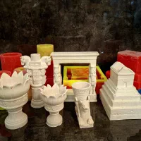 قالب سیلیکونی هفت سین و قالب بتنی  و . . .