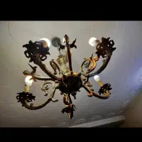 لوستر برنجی  فرشته ملائکه انجل سنگین