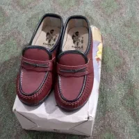 کفش چرم کاملا نو همراه با کارتن