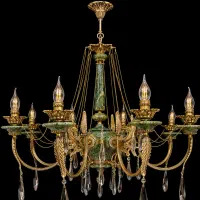 لوستر سلطان ترکیب سنگ طبیعی و برنز