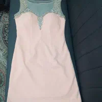 پیراهن مجلسی کاپ دار