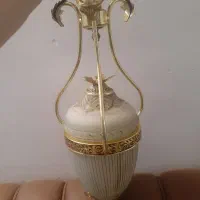 دوعدد لوستر|لوستر و چراغ آویز|بروجرد, |دیوار