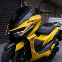 موتور سیکلت SYM JT200 مدل ۱۴۰۲ زرد