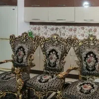 مبل سلطنتی چوب|مبلمان خانگی و میز عسلی|گرگان, |دیوار