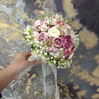 گل مصنوعی امانی لباس عروس|گل مصنوعی|یزد, |دیوار