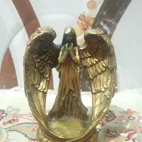 2عدد مجسمه تزئینی مسیح و فرشته