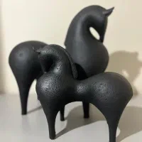 مجسمه های دکوری جنس فایبر و پلی رزین