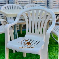 صندلی پلاستیکی  باغی کافه طرح شیما