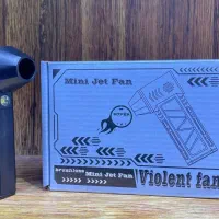 جت فن جارو لامپ چراغ فن