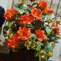 گل با گلدون|گل مصنوعی|ساری, |دیوار