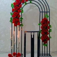 گل آرایی با گل مصنوعی/دیزاین یلدا و اجاره پنل گل