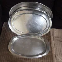 سه عدد دیس استیل قدیمی