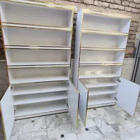 قفسه ، ویترین ، دکور ، کتابخانه|کتابخانه، شلف، قفسههای دیواری|قم, باجک سه|دیوار