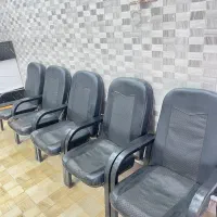 صندلی انتظار چرم تمیز|صندلی و نیمکت|اهواز, کارون|دیوار