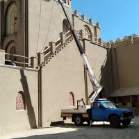 بالابر نیسانی جرثقیل لجورسبددارتلسکوپی بالابر لجور