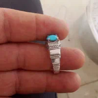 انگشتر نقره با روکش رادیوم