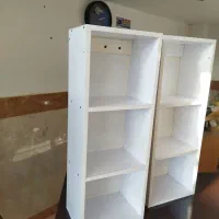 دو عدد ویترین دیواری ام دی اف|کتابخانه، شلف، قفسه‌های دیواری|آزادشهر, |دیوار