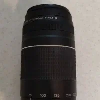 لنز کنون ، ۷۵-۳۰۰|دوربین عکاسی و فیلم‌برداری|تهران, نیروی هوایی (پیروزی)|دیوار