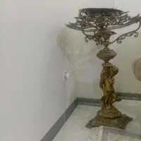 ظرف میوه بزرگ پایه دار بدونه سینی