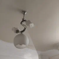 دوعدد لوسترسه شعله و لوستر کودک