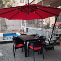 مبلمان پلیمری باغ ویلا حیاط روف فضای باز محوطه|حراج|تنکابن, |دیوار