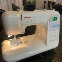 چرخ خیاطی ژانومه JP-500 ، دیجیتال ، سالم و تمیز