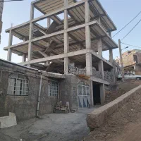 اسکلت چهار طبقه دوشان زمین های بنیاد مسکن|فروش آپارتمان|سنندج, |دیوار