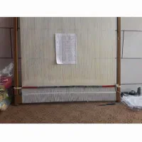 تابلو فرش  طرح تندیس دختر اسب سوار و دستگاه