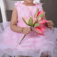 لباس عروس صورتی