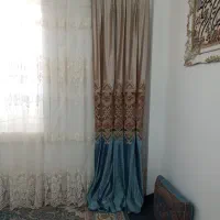پرده ده متر پلیسه شده حدوداچهارمتر باوالان|پرده، رانر، رومیزی|سبزوار, باهنر|دیوار