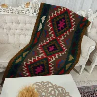 گلیم دستبافت سنتی|گلیم، جاجیم، گبه|اصفهان, آبشار|دیوار