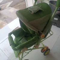 کالسکه نو رنگ سبز فسفری