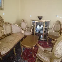 مبل سلطنتی 9نفره|مبلمان خانگی و میز عسلی|همدان, |دیوار