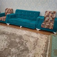 مبل ۷ نفره فیروزه ای|مبلمان خانگی و میز عسلی|شیراز, شهرک قمشه|دیوار
