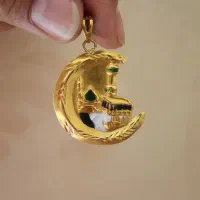 پلاک طلا ۲۱ عیار (طرح کعبه)