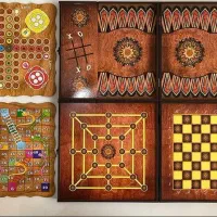 تخته نرد و پک 8 بازی فکری