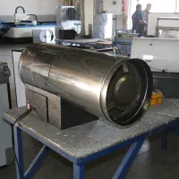 بخاری موشکی جت هیتر گازی گازوئیلی مرغداری 50هزار