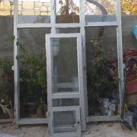 در پنجره المنیومی|مصالح و تجهیزات ساختمان|اسکو, |دیوار