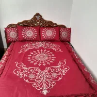 تخت خواب دو نفره چوبی