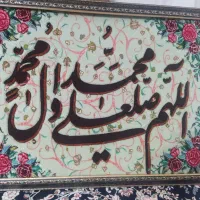 تابلو فرش دستباف بسیار خوش بافت کرک و ابریشم