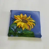 تابلو آفتاب گردان|تابلو، نقاشی، عکس|قم, انصارالحسین|دیوار