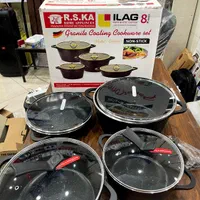 سرویس 8Pcsچدن گرانیت RSKAکلاسیک