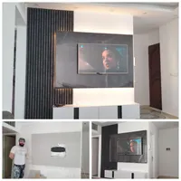 کناف کاری/تی‌وی وال تخصصی TVwall/میز تلویزیون معلق|خدمات پیشه و مهارت|پرند, |دیوار