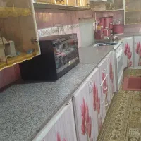 کابینت آشپزخانه فلزی کارکرده کاملآ سالم